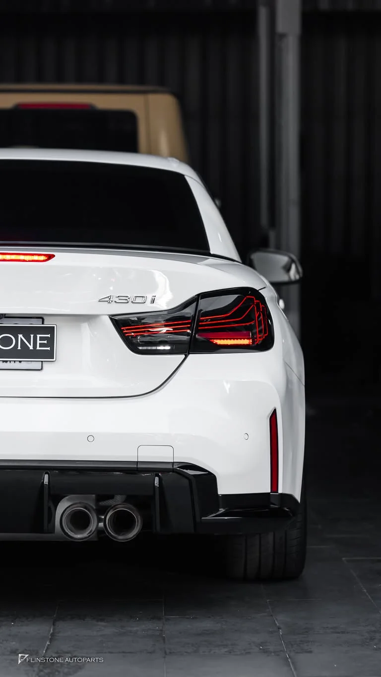 F32/F33/F36 BMW 4 Series Tail Lights BMW F33 Series 4 in the style of CSL [Black Version]