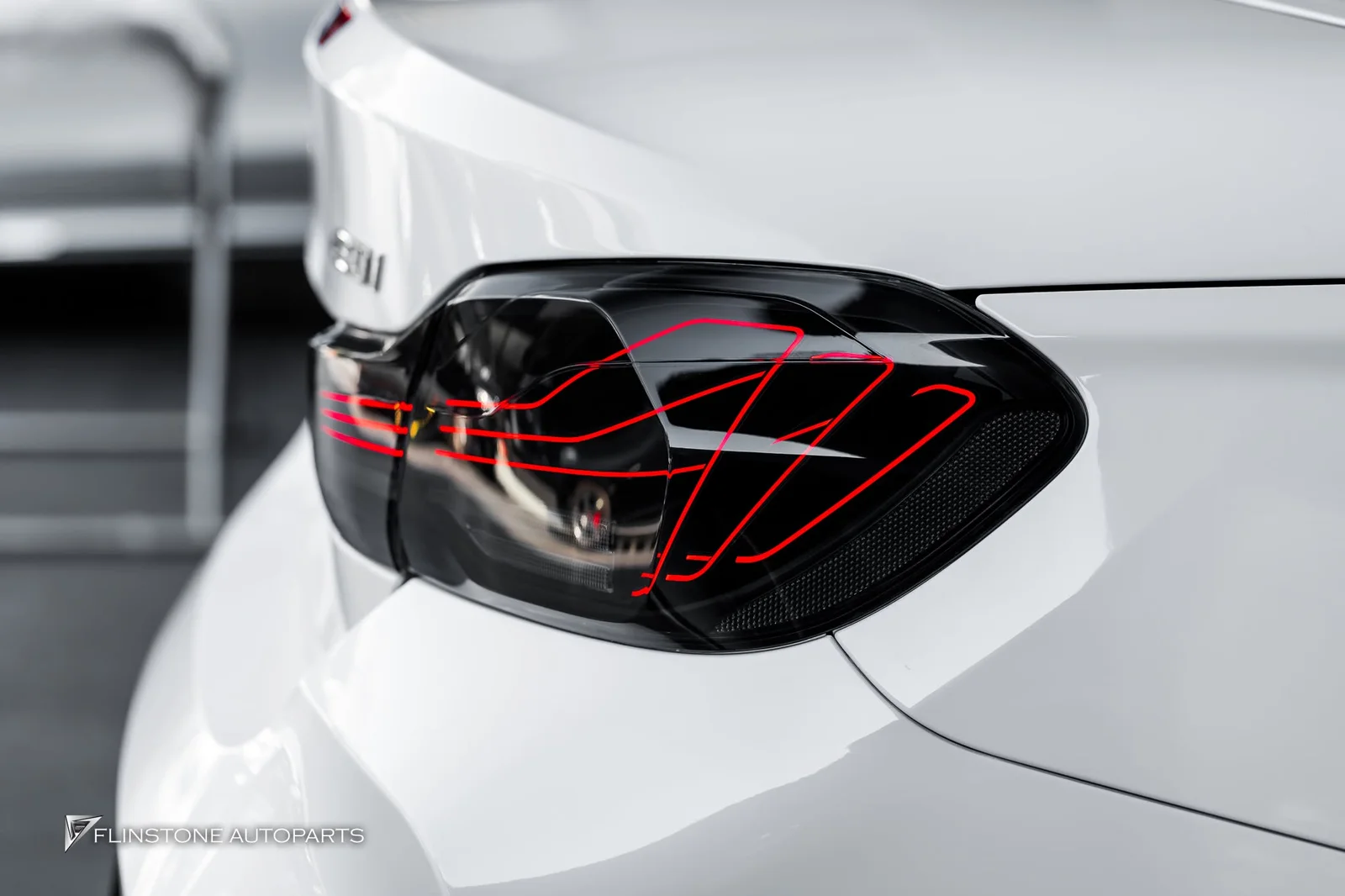 F32/F33/F36 BMW 4 Series Tail Lights BMW F33 Series 4 in the style of CSL [Black Version]