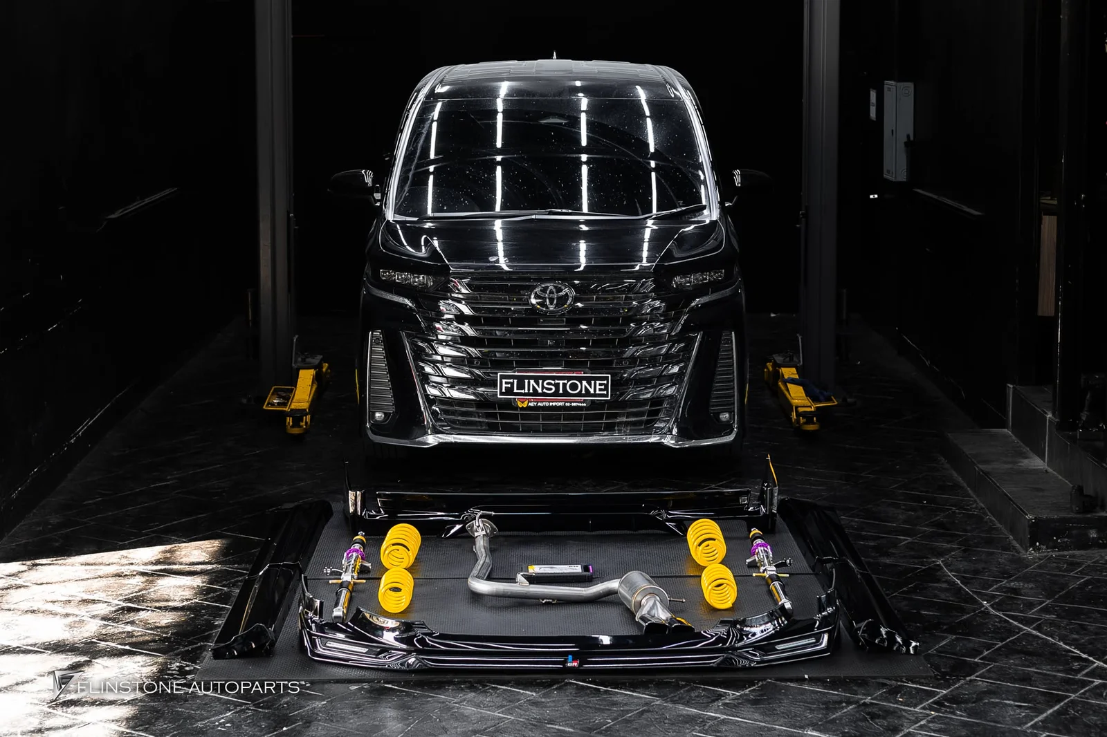 ALPHARD / VELFIRE 2024+ — สำหรับ Toyota Vellfire 40 การอัปเกรดด้วยชุดแต่ง TRD และช่วงล