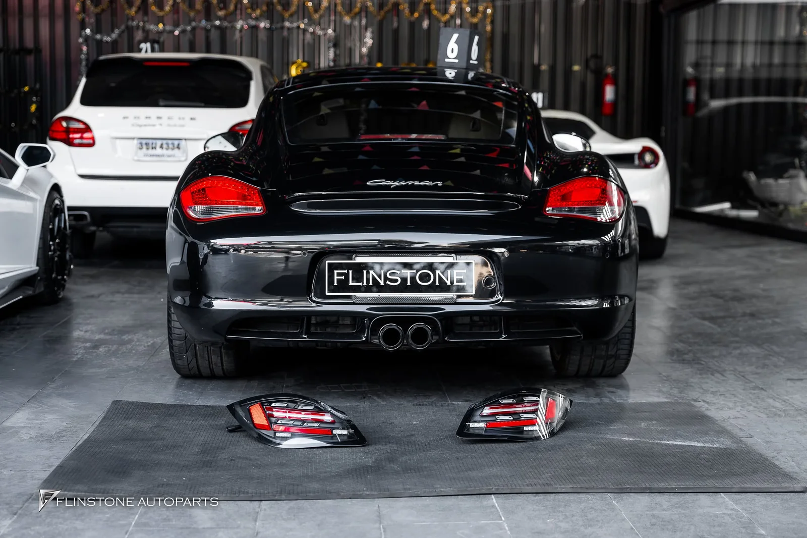 PORSCHE Cayman 987.2 เปลี่ยนไฟท้ายใหม่แบบ LED ให้ดูรถสวยงามมากยิ่งขึ้น