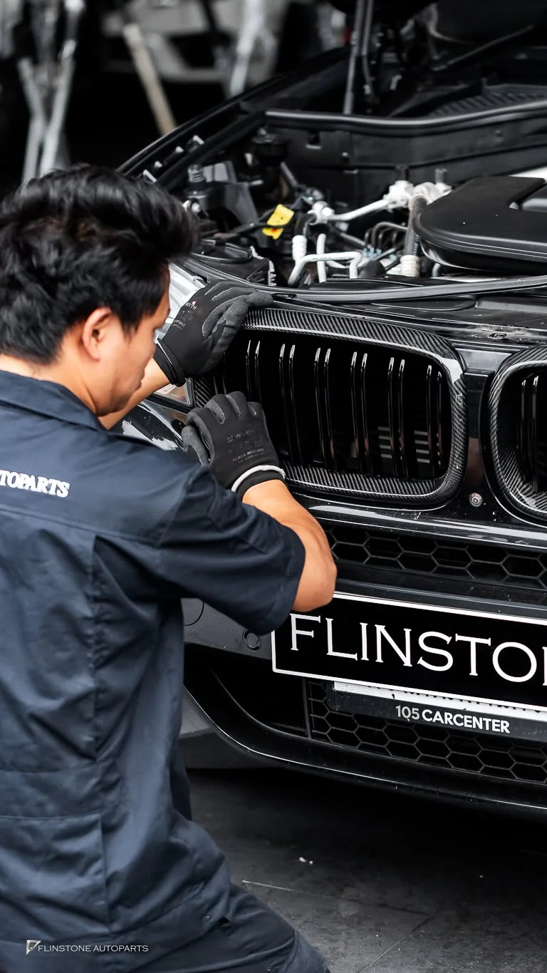BMW X5 F15 model-specific side steps fitted