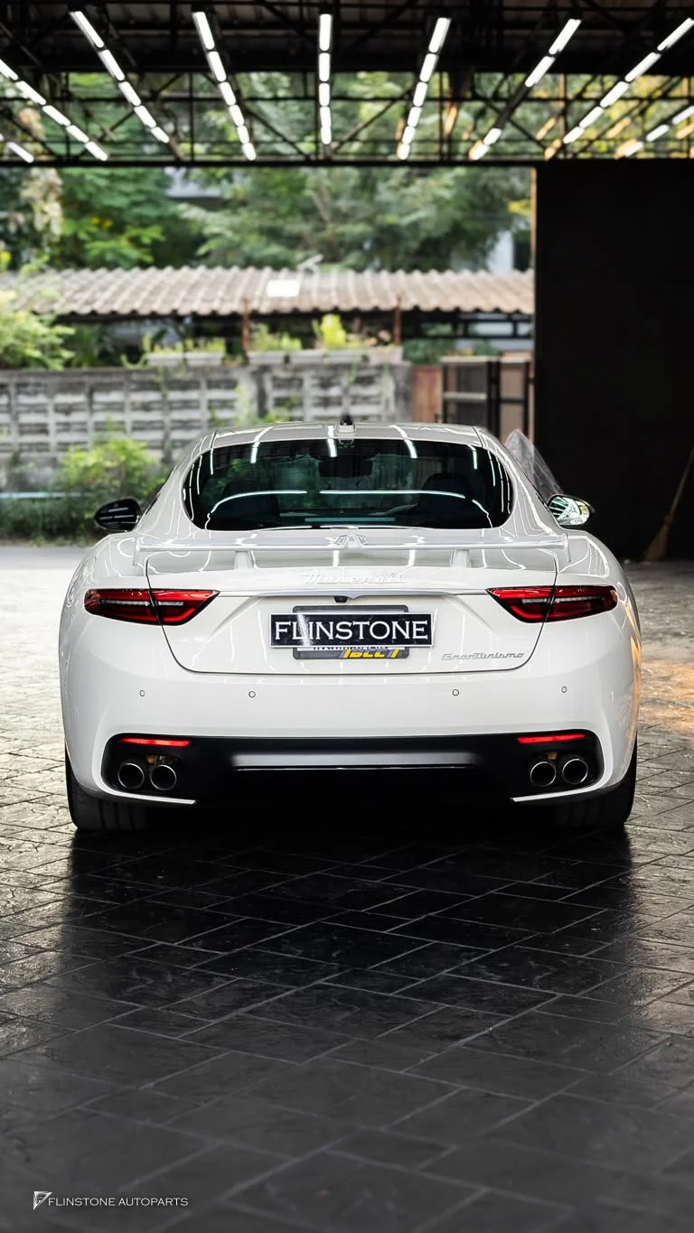 Maserati Granturismo ติดตั้งสปอยเลอร์ท้าย GT
