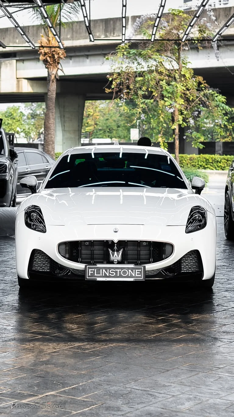 Maserati Granturismo ติดตั้งสปอยเลอร์ท้าย GT