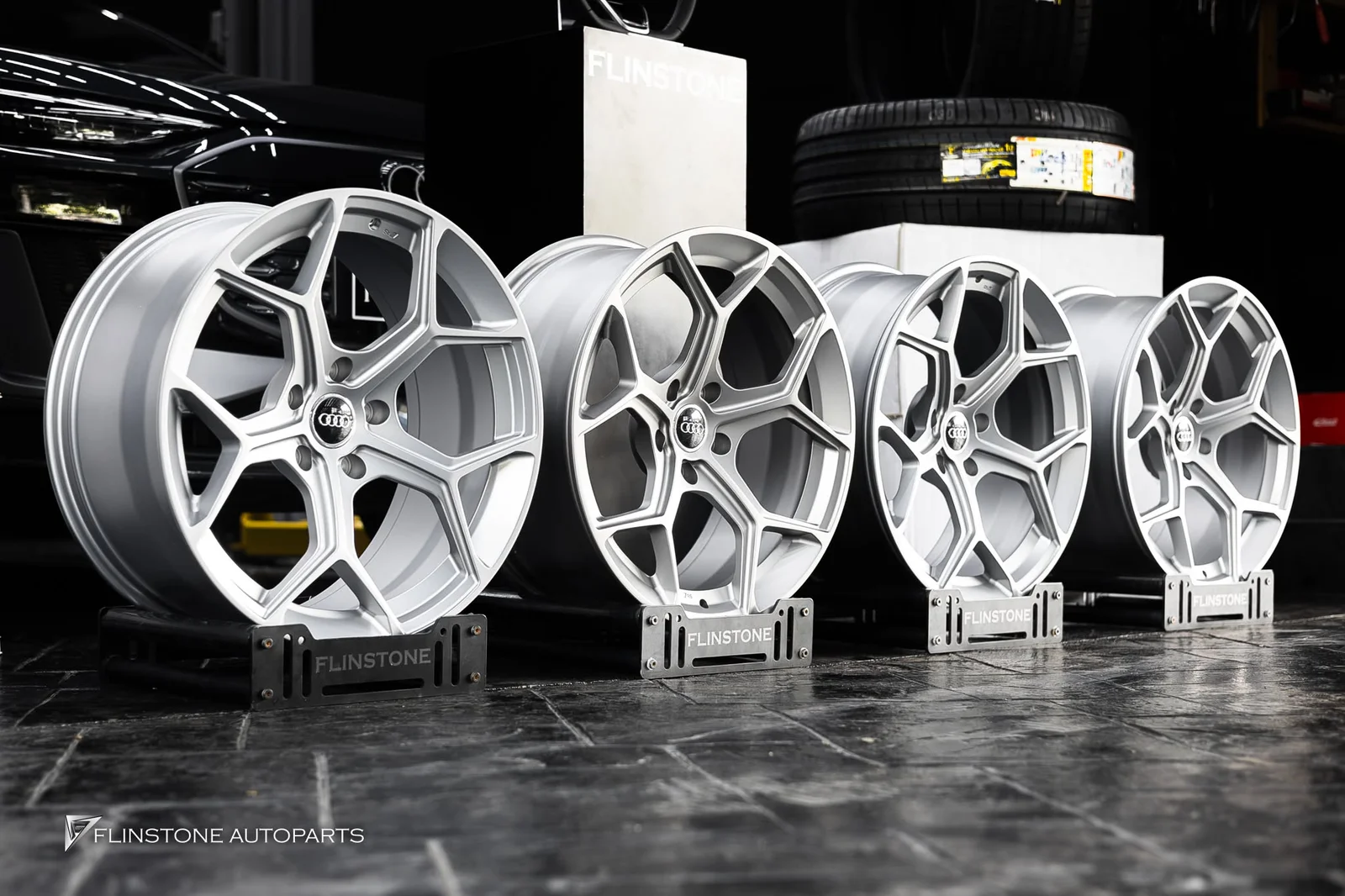 AUDI Q6 E-Tron เลือกล้อฟอจแท้จาก USUS Forged Wheel และล้อพวงมาลัย RS Sport