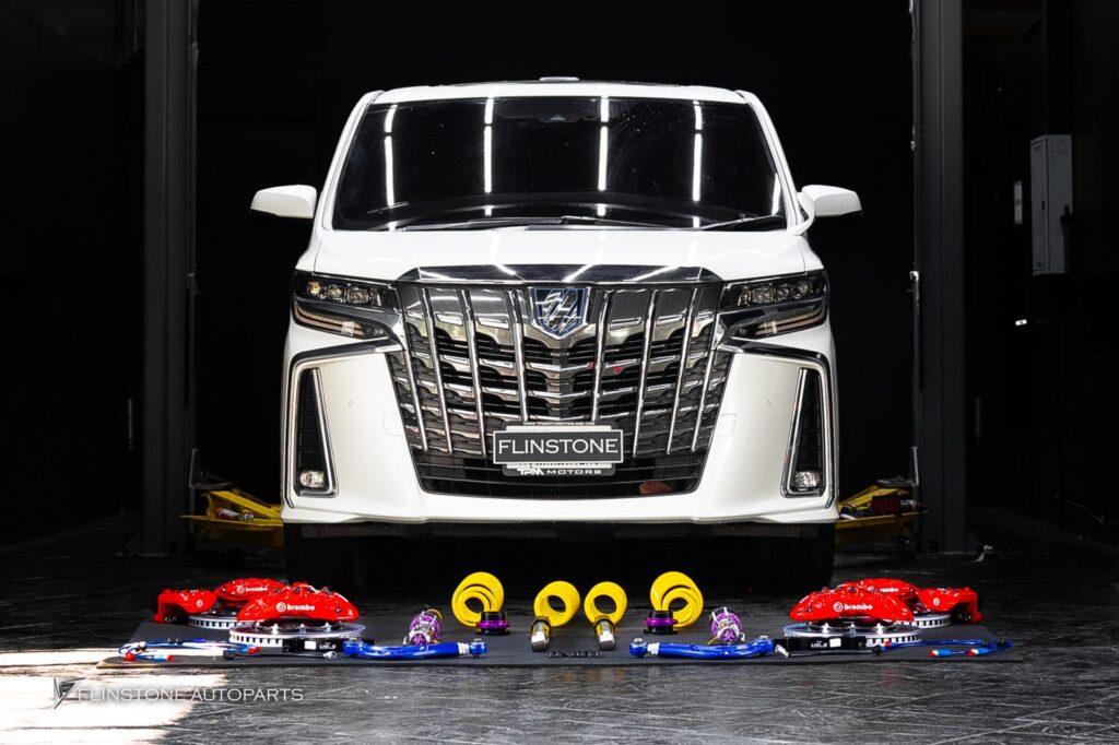 Toyota alphard30 เบรค