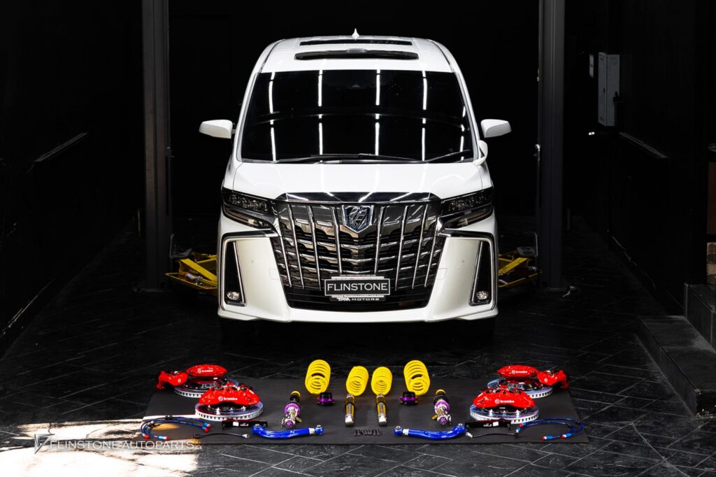 Toyota alphard30 เบรค
