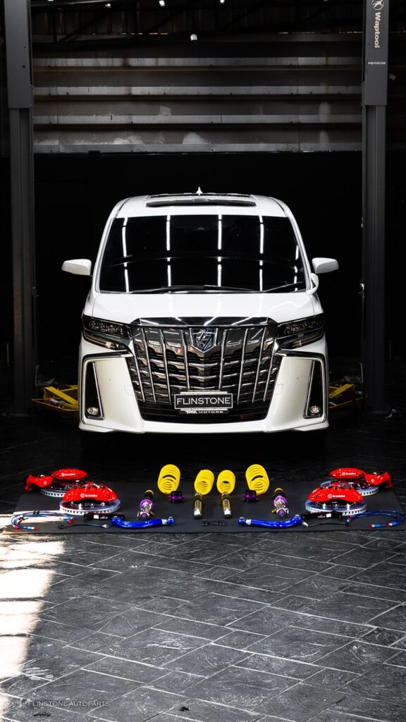 Toyota alphard30 เบรค