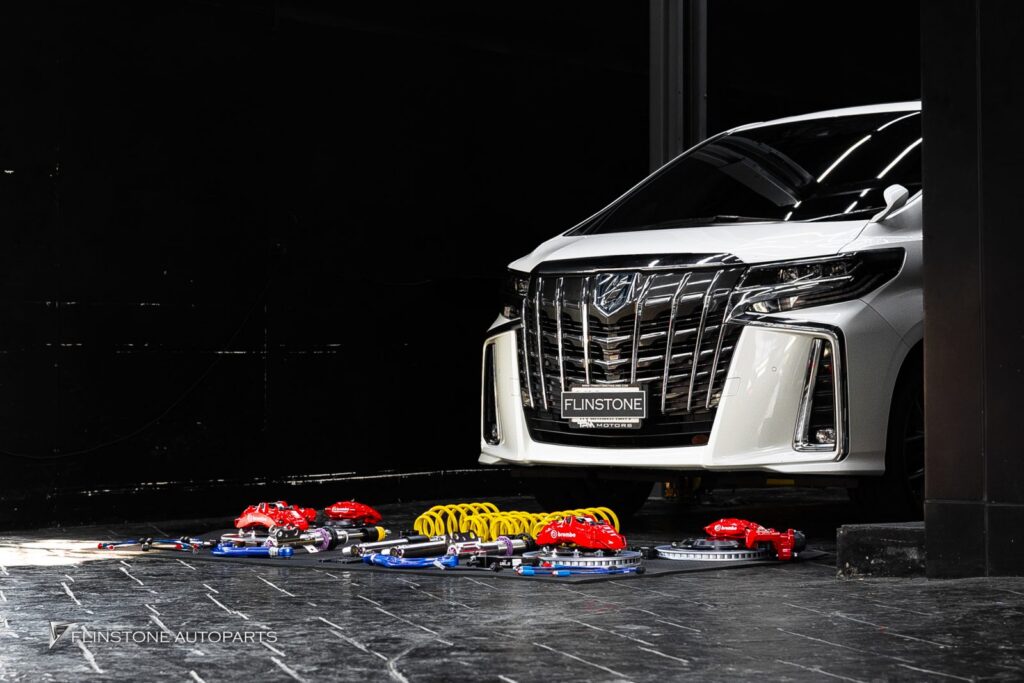 Toyota alphard30 เบรค