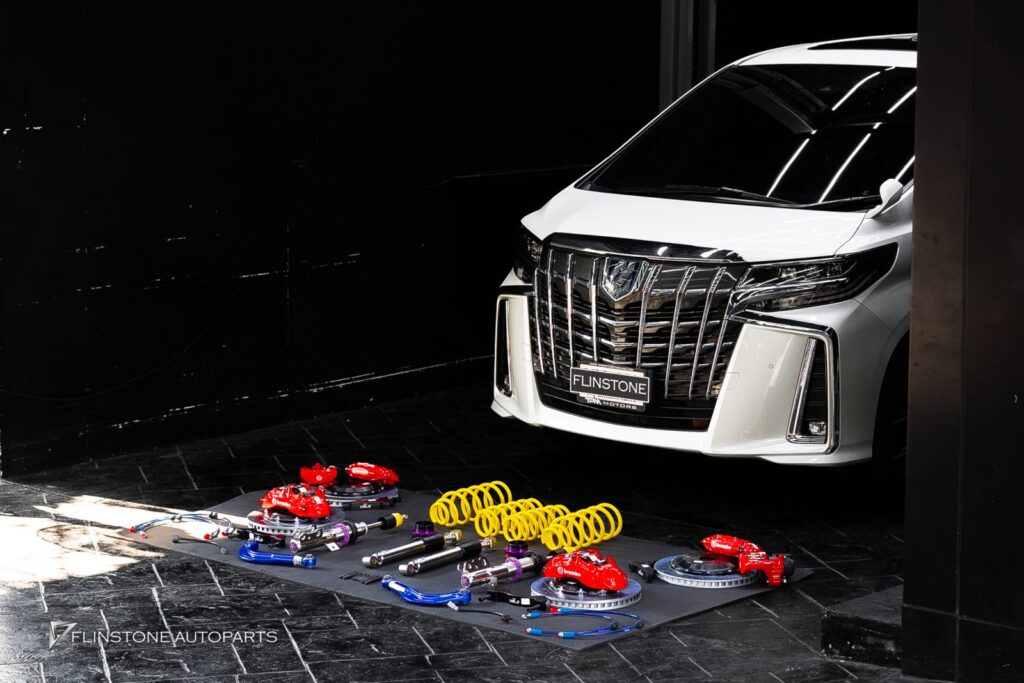 Toyota alphard30 เบรค
