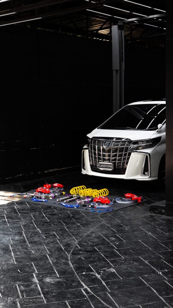 Toyota alphard30 เบรค