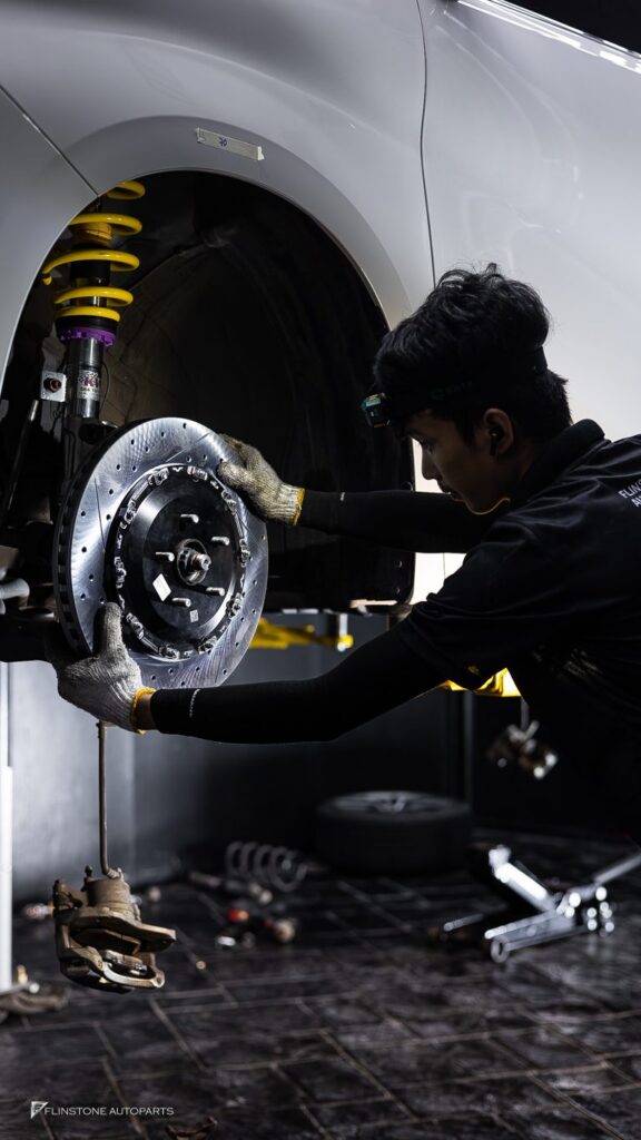 Toyota alphard30 เบรค