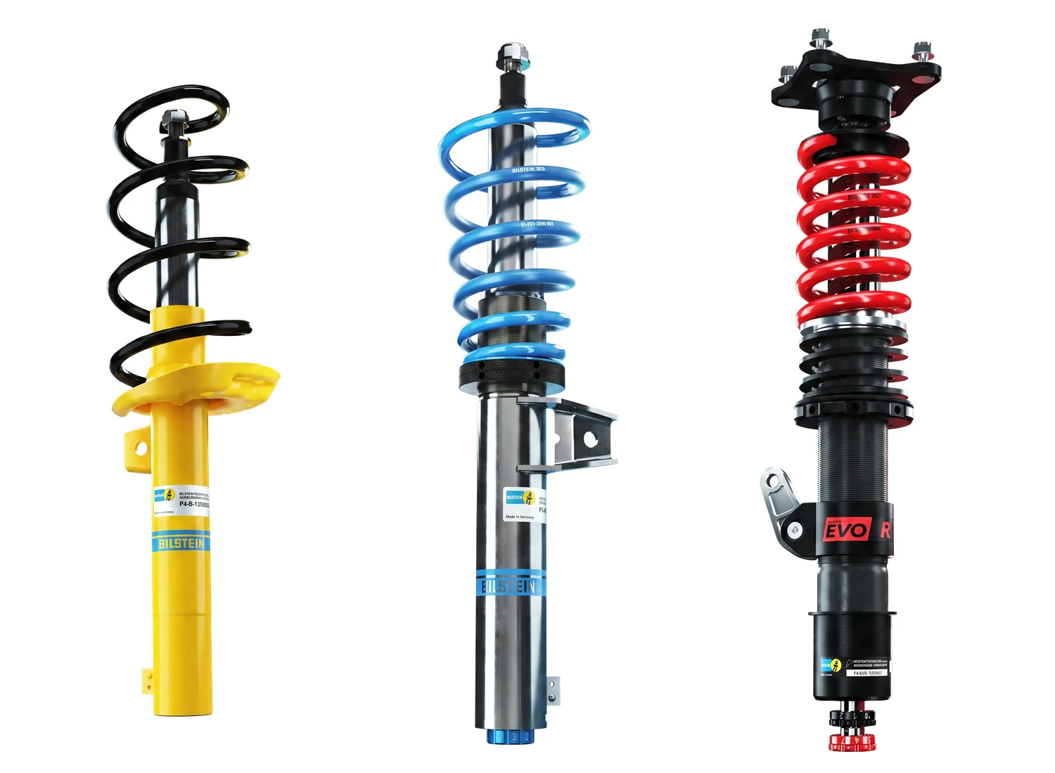 Shock absorbers BILSTEIN B12, B16 and EVO R