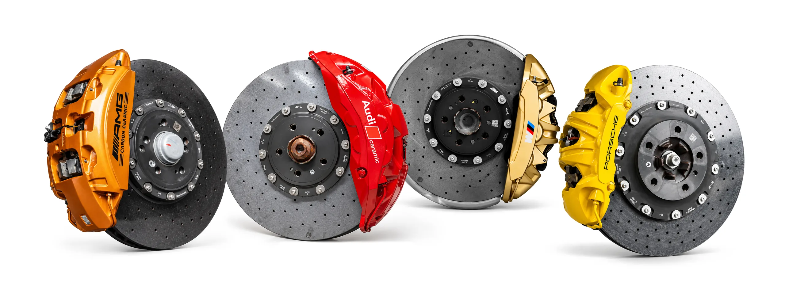 เบรก Carbon Ceramic แท้ 4 แบรนด์ Mercedes-AMG Carbon Ceramic · Audi ceramic · BMW M Carbon Ceramic · Porsche PCCB