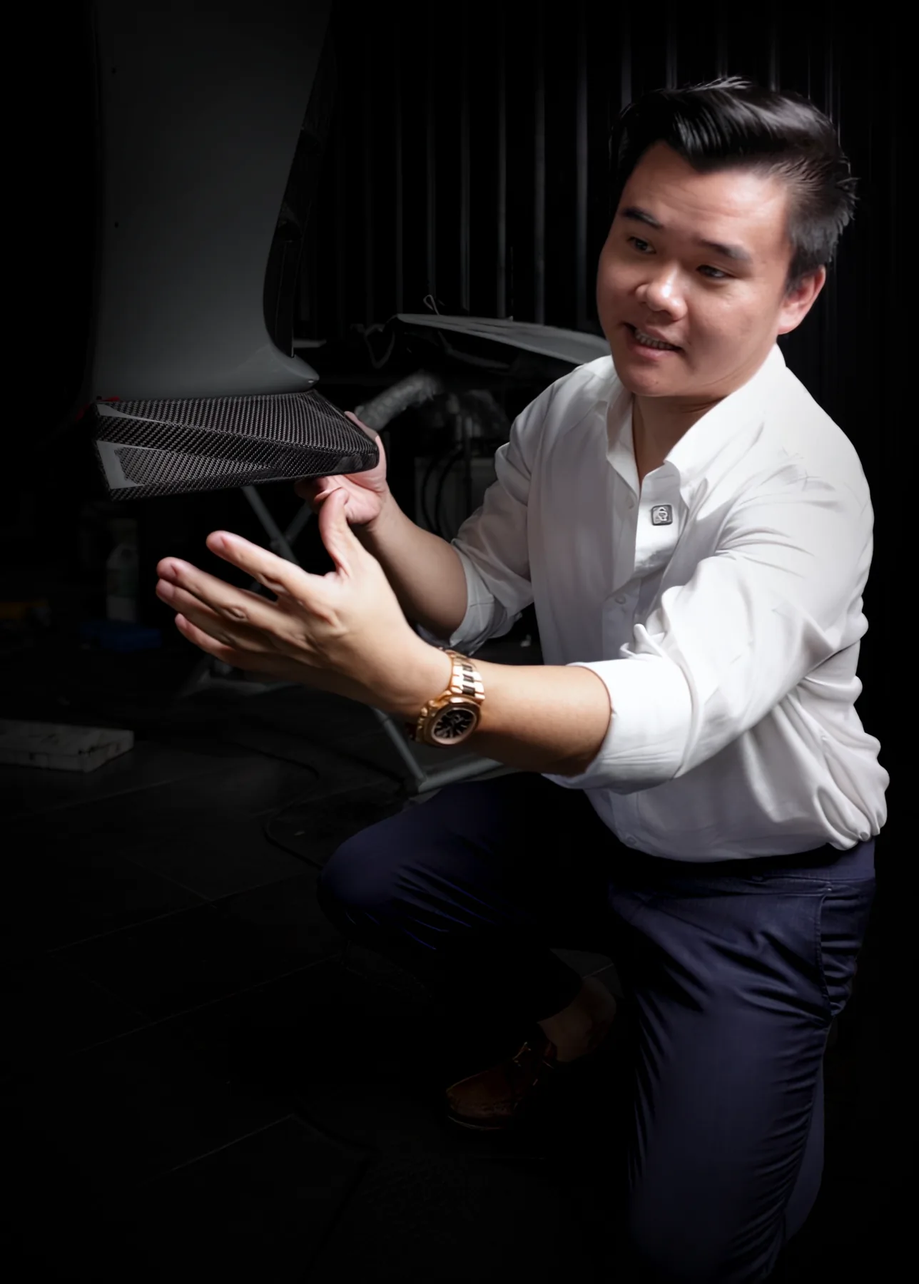 คุณฟลิ้น ภาณุพันธ์ ทีรฆวงศ์ ผู้ก่อตั้ง Flinstone Autoparts