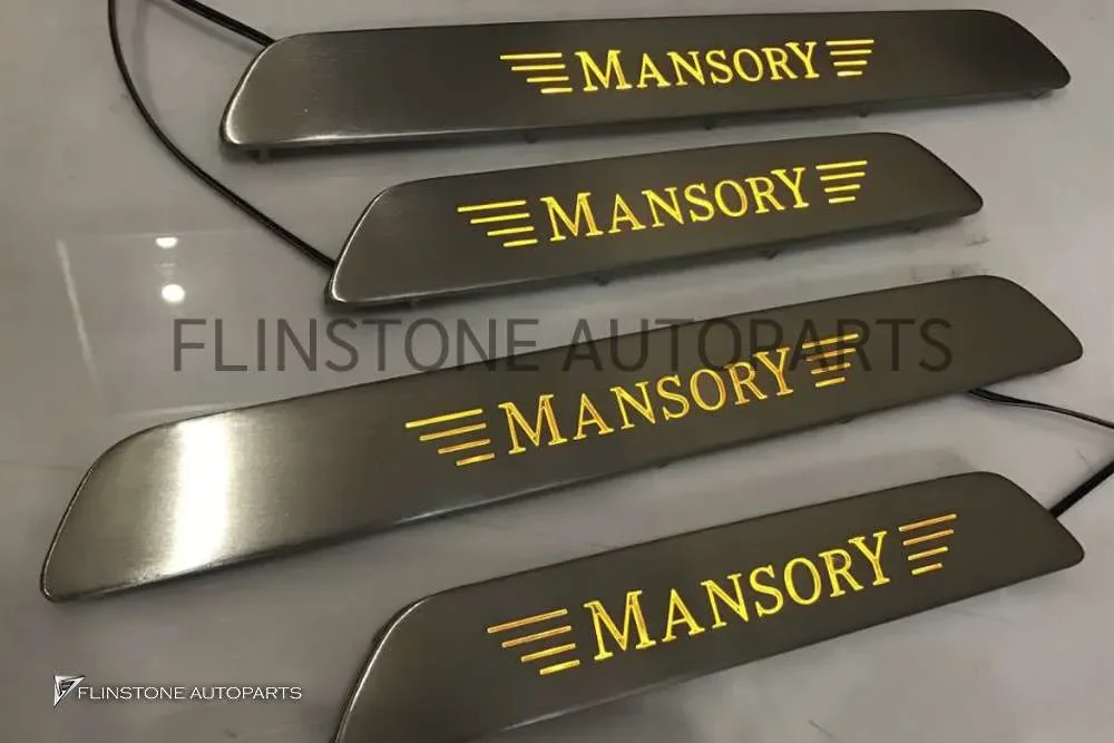 Illuminated Door Sill Plates MANSORY