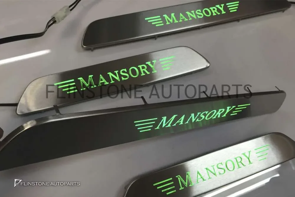 Illuminated Door Sill Plates MANSORY