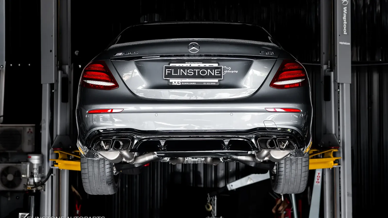 ดิฟฟิวเซอร์ท้าย Rear Diffuser ผลงานติดตั้งจริงที่ Flinstone Autoparts