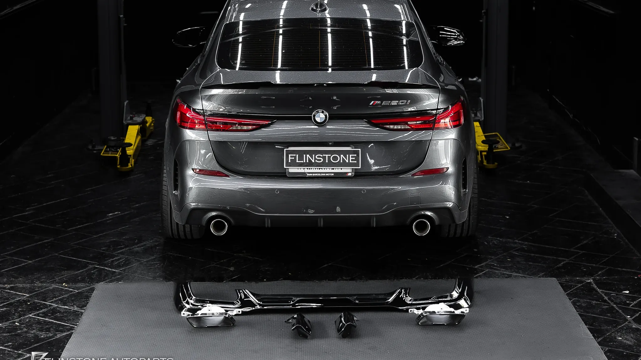 ปลายท่อไอเสีย Exhaust Tips ผลงานติดตั้งจริงที่ Flinstone Autoparts