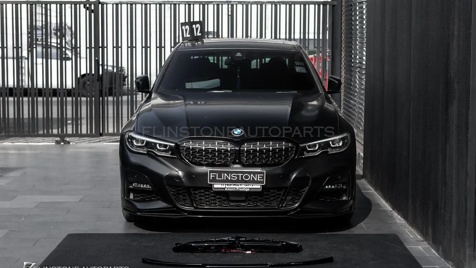 กระจังหน้า Front Grille ผลงานติดตั้งจริงที่ Flinstone Autoparts