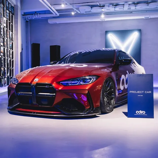 BMW G82 M4 by ADRO x Peaches Vector 安装 ADRO 套件