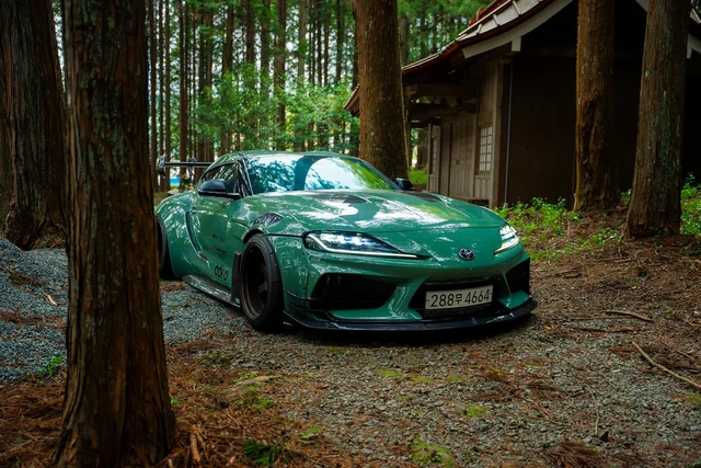 TOYOTA GR SUPRA WIDEBODY 安装 ADRO 套件
