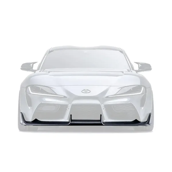 TOYOTA GR SUPRA CARBON FIBER FRONT LIP(STOCK BUMPER)