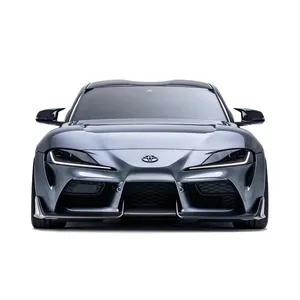 TOYOTA GR SUPRA CARBON FIBER FRONT LIP (STOCK BUMPER) photo 2