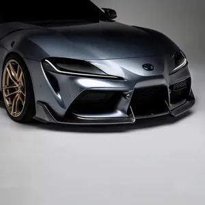 TOYOTA GR SUPRA CARBON FIBER FRONT LIP (STOCK BUMPER) photo 5