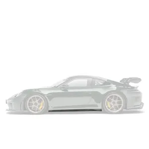 PORSCHE 992.2 / 992.1 GT3 PREPREG CARBON FIBER SIDE SKIRTS photo 1
