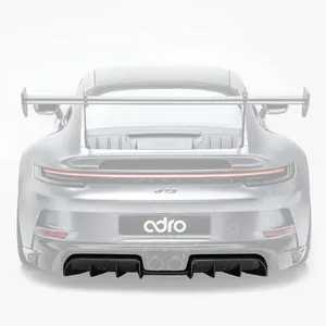 PORSCHE 992.1 GT3 PREPREG REAR DIFFUSER photo 1