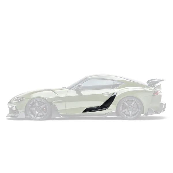 TOYOTA GR SUPRA CARBON FIBER DOOR GARNISHES