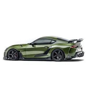 TOYOTA GR SUPRA CARBON FIBER DOOR GARNISHES photo 5