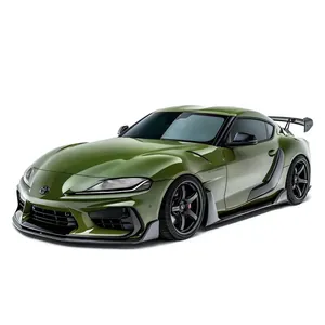 TOYOTA GR SUPRA CARBON FIBER DOOR GARNISHES photo 6