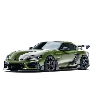 TOYOTA GR SUPRA CARBON FIBER DOOR GARNISHES photo 7