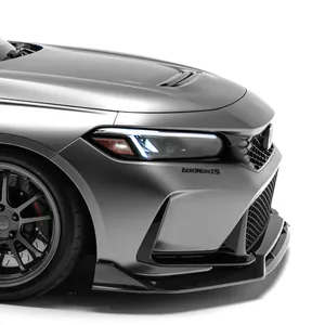 HONDA FL5 CIVIC TYPE-R CARBON FIBER FRONT LIP รูปที่ 7