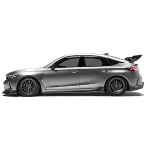 HONDA FL5 CIVIC TYPE-R CARBON FIBER SIDE SKIRTS รูปที่ 2