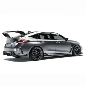 HONDA FL5 CIVIC TYPE-R CARBON FIBER REAR DIFFUSER รูปที่ 4