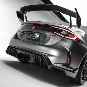HONDA FL5 CIVIC TYPE-R CARBON FIBER REAR DIFFUSER รูปที่ 5