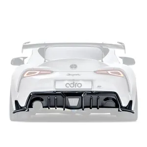 TOYOTA GR SUPRA CARBON FIBER REAR DIFFUSER photo 1
