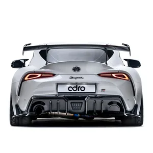 TOYOTA GR SUPRA CARBON FIBER REAR DIFFUSER photo 2