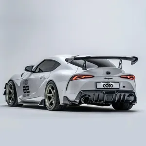 TOYOTA GR SUPRA CARBON FIBER REAR DIFFUSER photo 4
