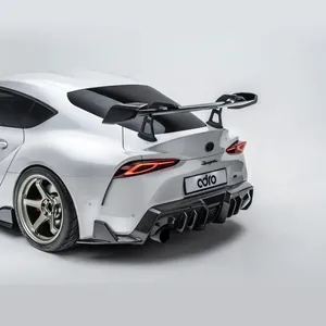 TOYOTA GR SUPRA CARBON FIBER REAR DIFFUSER photo 5