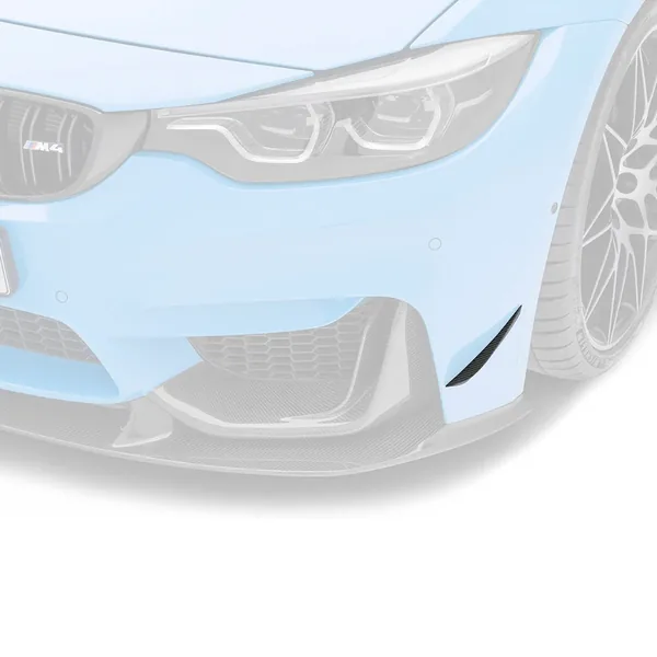 BMW F8X M3/M4 CARBON FIBER FRONT BUMPER CANARDS