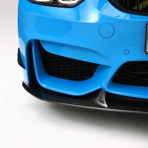 BMW F8X M3/M4 CARBON FIBER FRONT BUMPER CANARDS photo 5