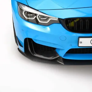 BMW F8X M3/M4 CARBON FIBER FRONT BUMPER CANARDS photo 6