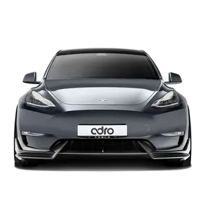 TESLA MODEL Y PREPREG FRONT LIP V1 photo 2