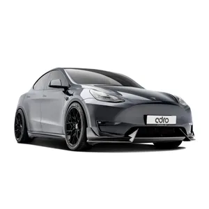TESLA MODEL Y PREPREG FRONT LIP V1 photo 3