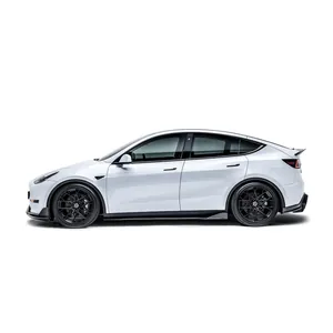 TESLA MODEL Y CARBON FIBER SIDE SKIRTS V2 photo 2
