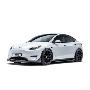 TESLA MODEL Y CARBON FIBER SIDE SKIRTS V2 photo 3