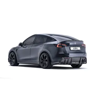 TESLA MODEL Y CARBON FIBER SIDE CAMERA COVERS photo 7